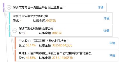 深圳市龙岗区平湖鹅公岭日发五金制品厂